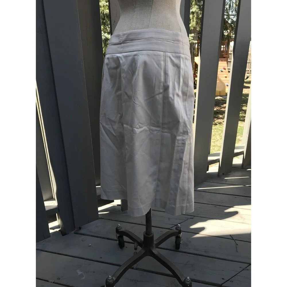 New Grace Elements Skirt Beige 6 Cotton Blend Strech